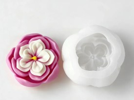 Molde silicona flor 5C12